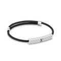 18K Louis Vuitton Champs Elys ̈¦es Black Bracelet