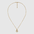 18K Gucci Double Interlocking Gucci Necklace