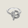 18K Hermes Echappee Diamond Ring
