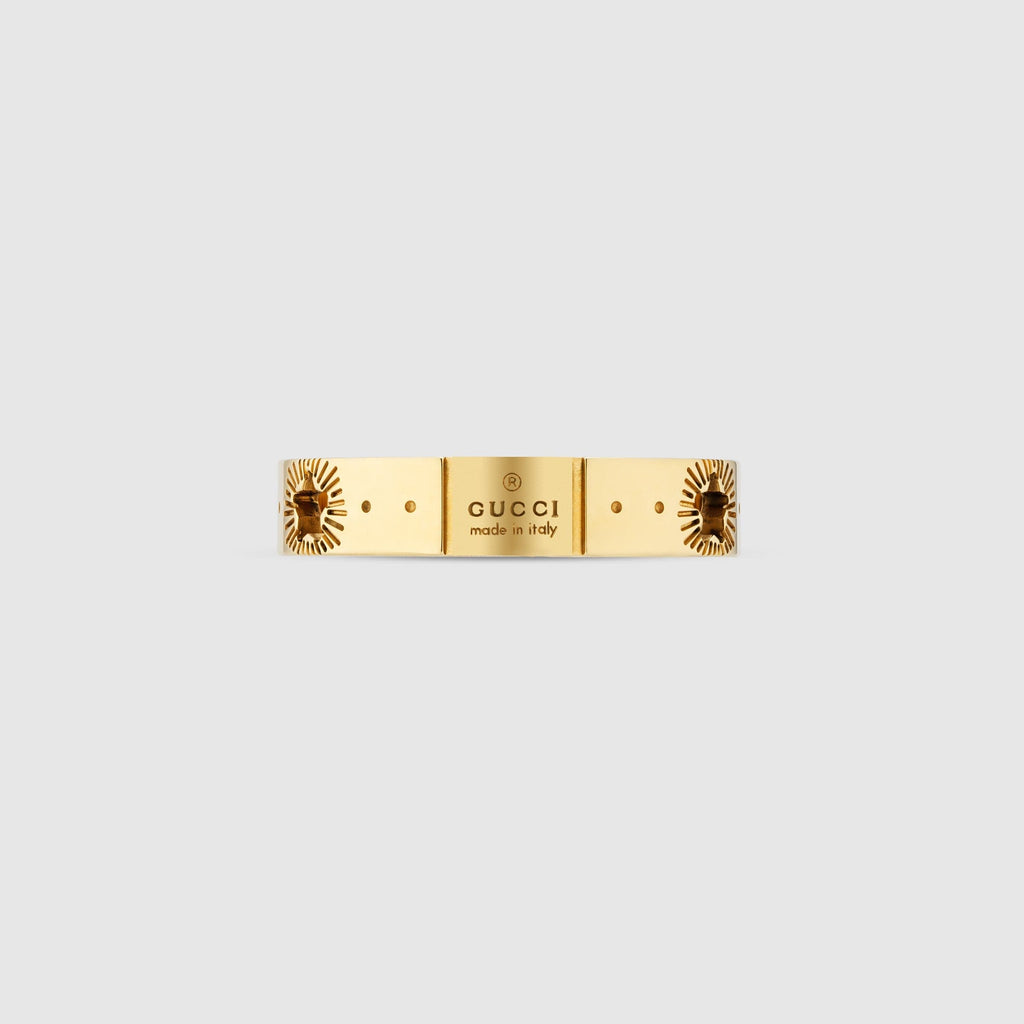 18K Gucci Double Icon Ring
