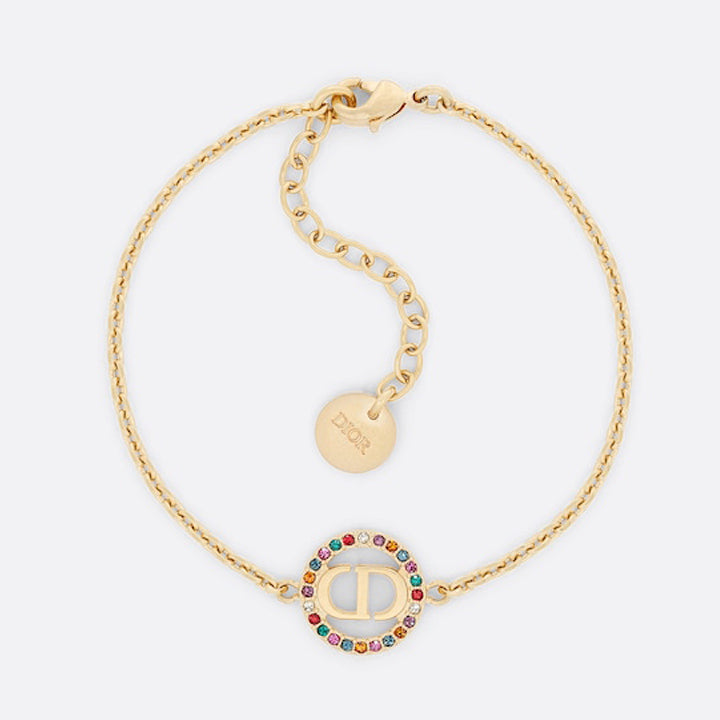 18K Dior Petit Multicolor Crystals Bracelet