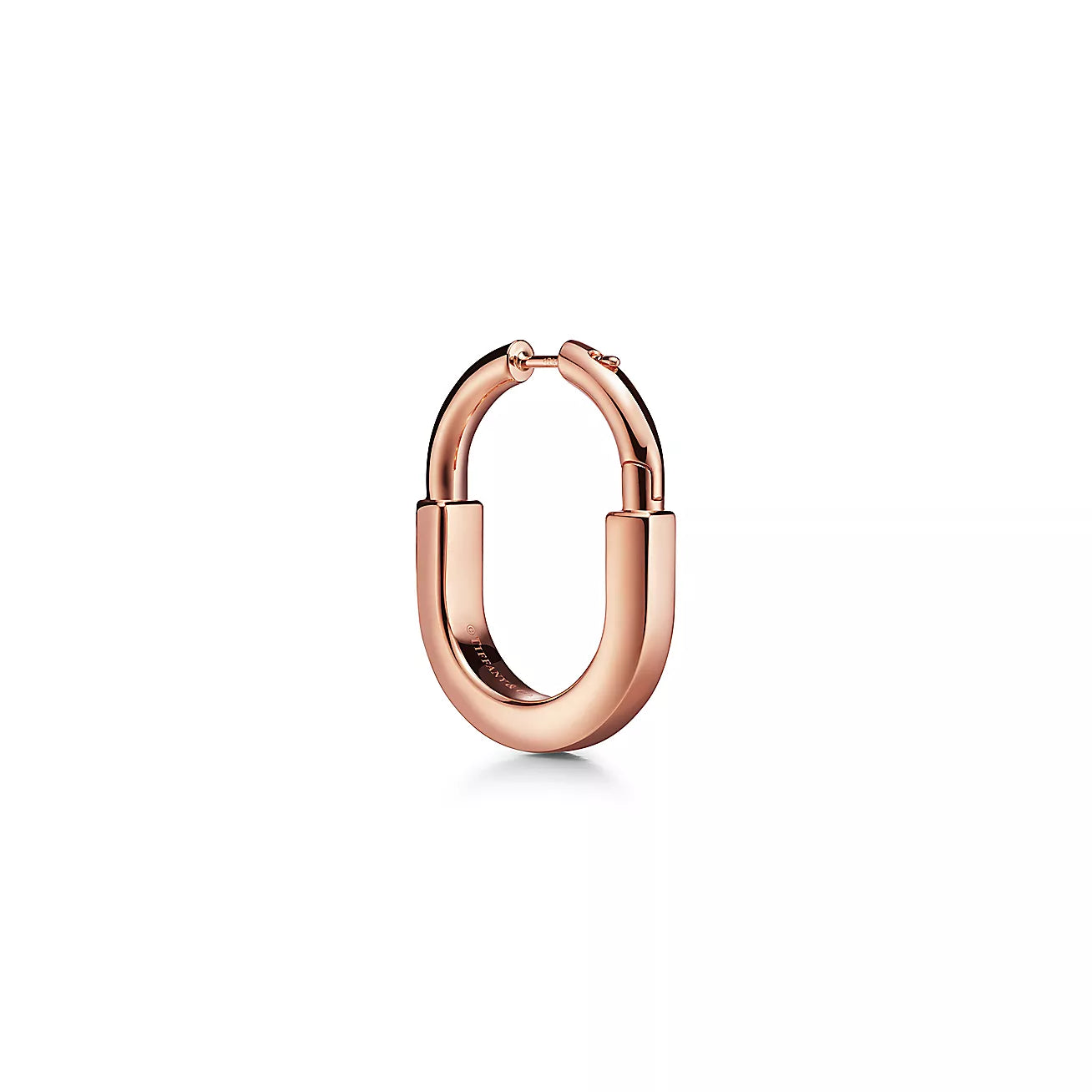 18K Tiffany Lock ROS ̈¦ Edition Medium Earrings