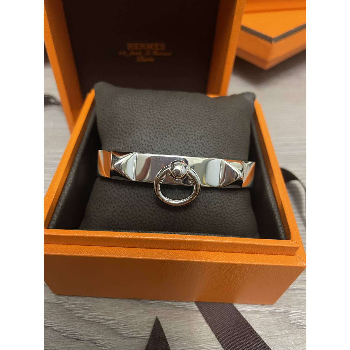 18K Hermes Collier De Chien Bracelet