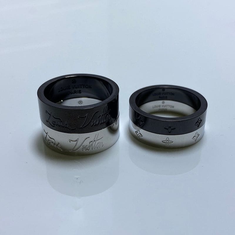 18K Louis Vuitton You & Me Set of 2 Ring