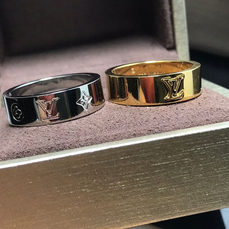 18K Louis Vuitton Instinct Set of Two Ring
