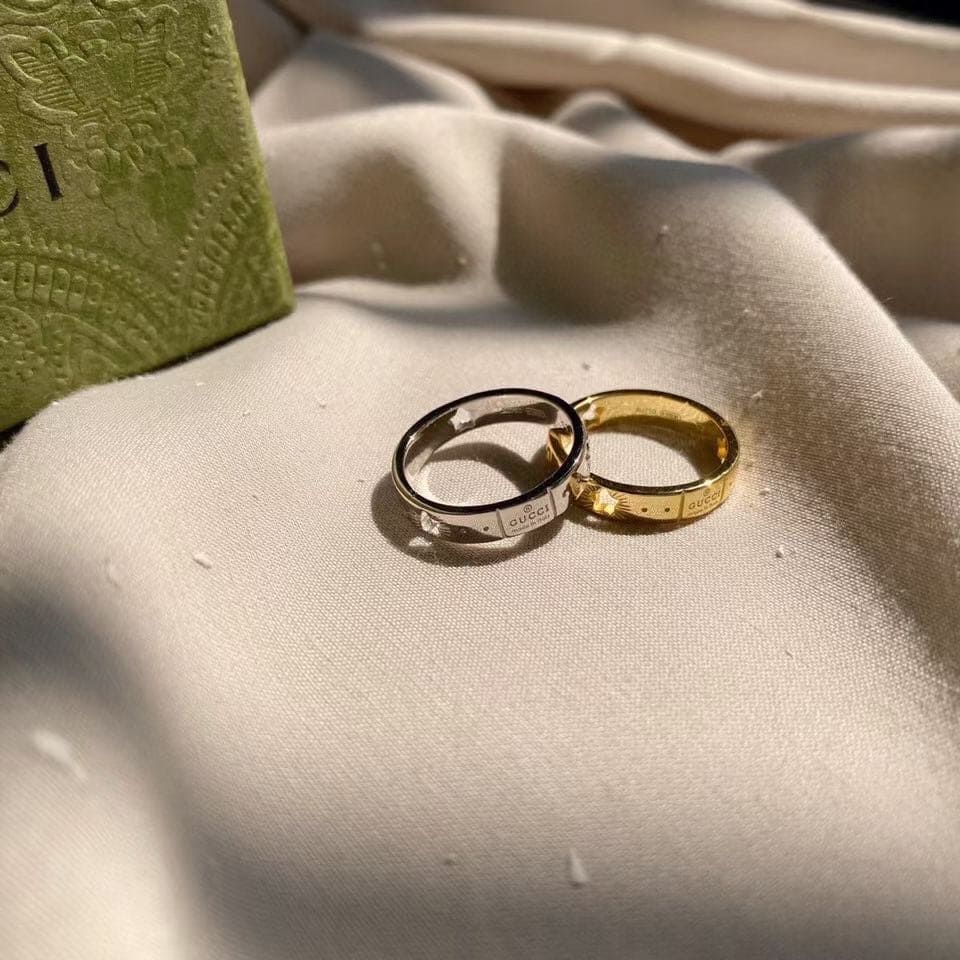18K Gucci Double Icon Ring