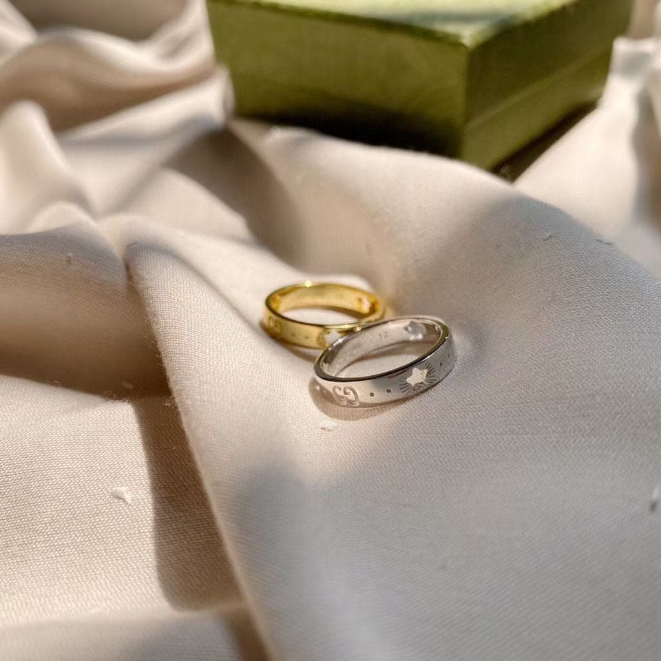18K Gucci Double Icon Ring