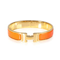 18K Hermes Clic Orange Bracelet