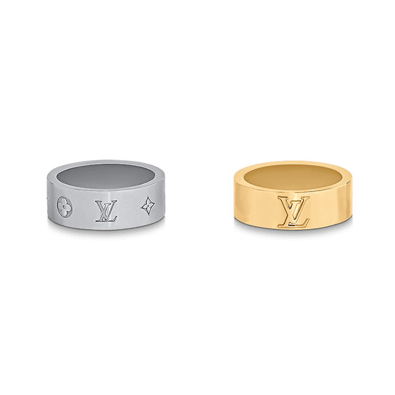 18K Louis Vuitton Instinct Set of Two Ring