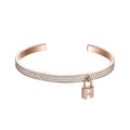 18K Hermes Kelly Clochette Diamond Bracelet