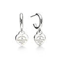 18K Tiffany Return to Hoop Earrings