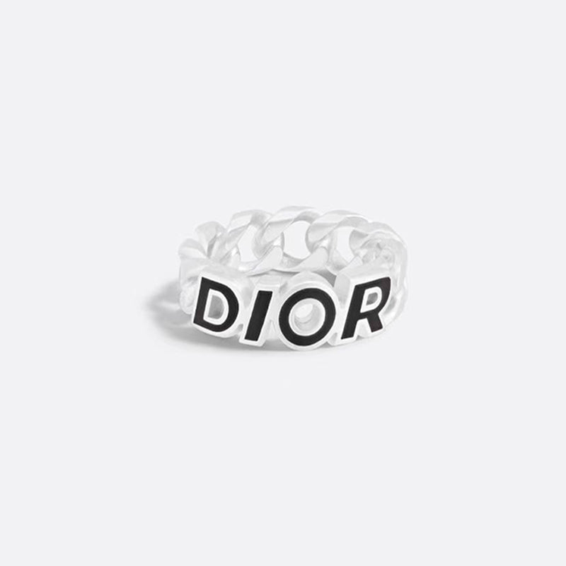 18K Dior Chain Ring