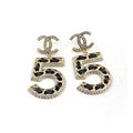 18K Chanel No. 5 Perfume Earrings