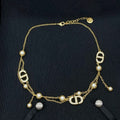 18K Dior Petit Pearl & Diamond Bracelet