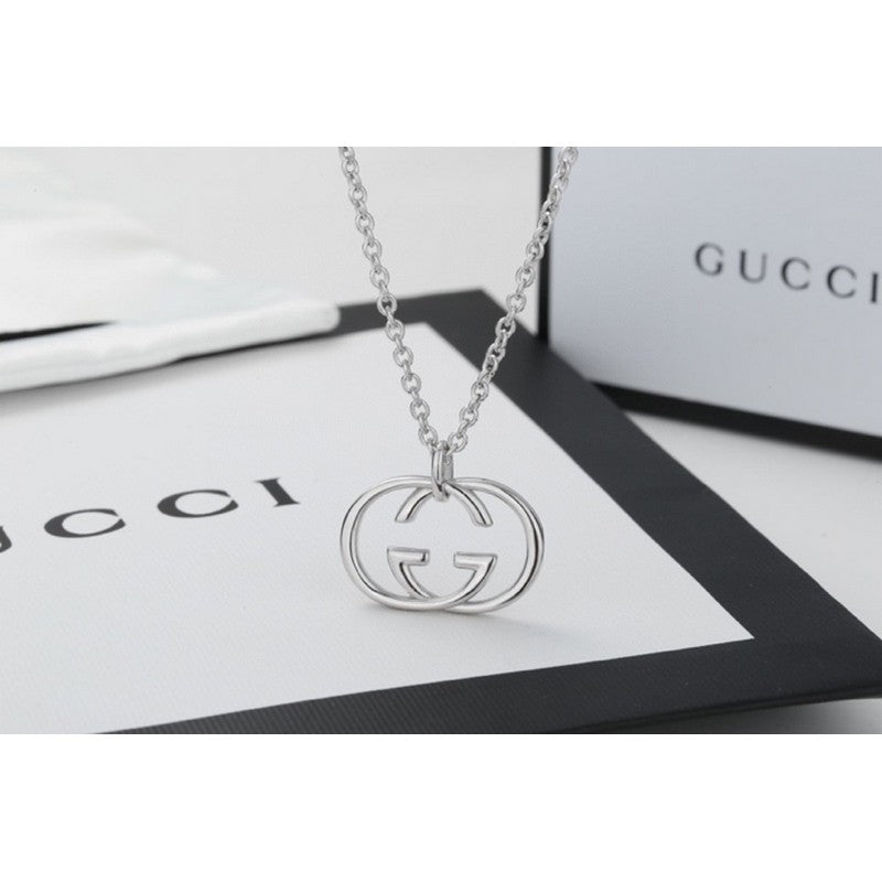 18K Gucci Double Classic Necklace