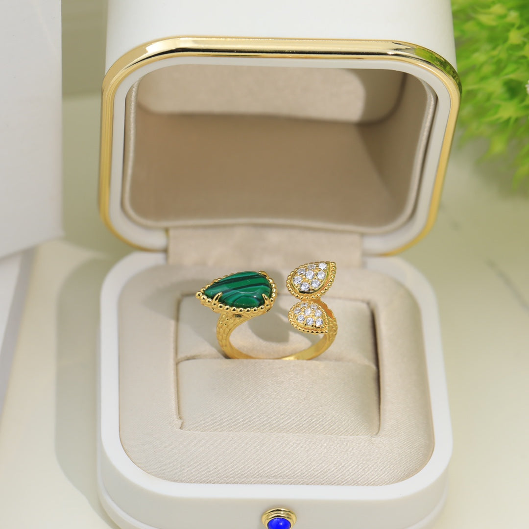18K Serpent Boh ̈ ̈me Diamonds Ring
