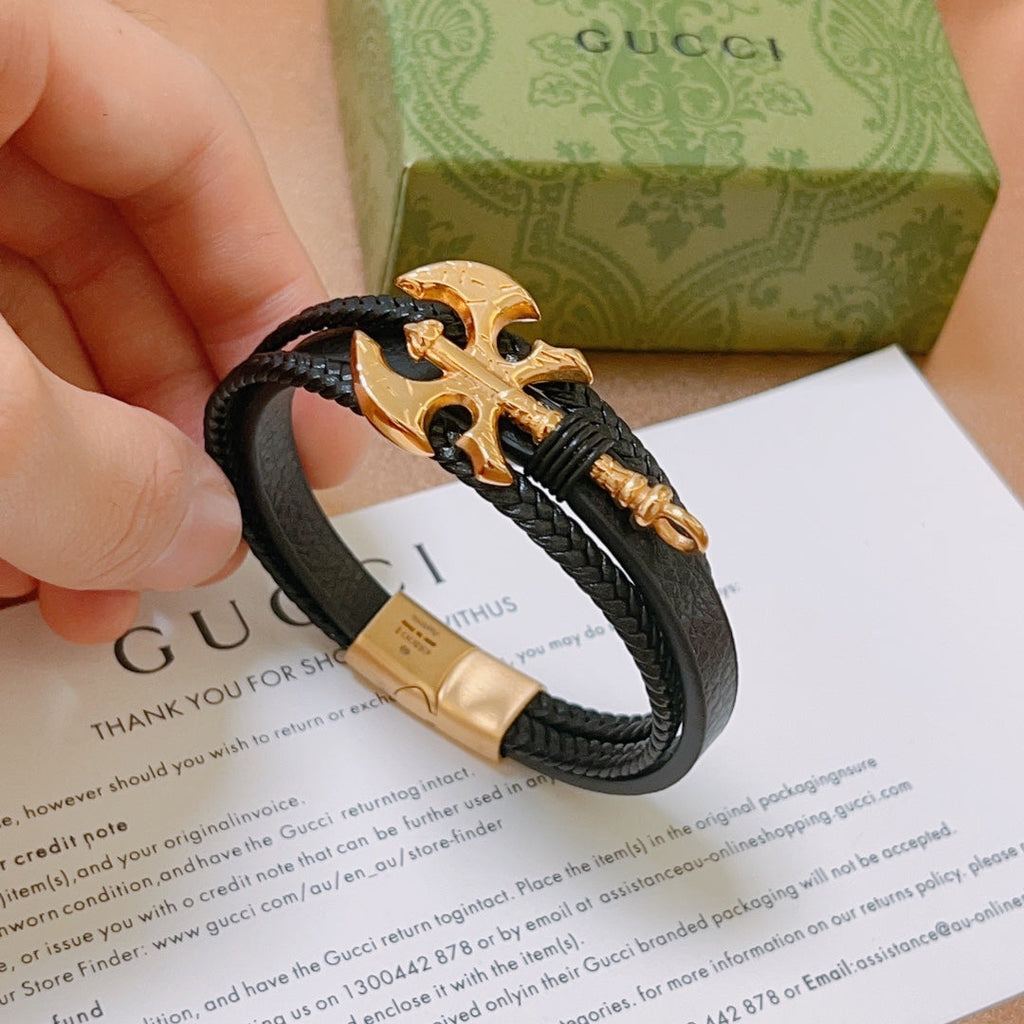 18K Gucci Double Anger Forrest Bracelet