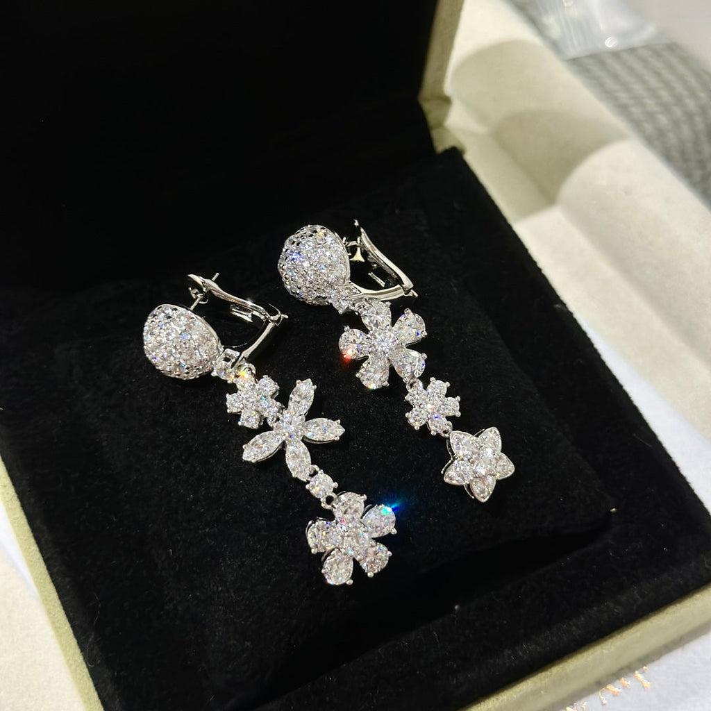 18K Folie Des Pr ̈¦s Earrings