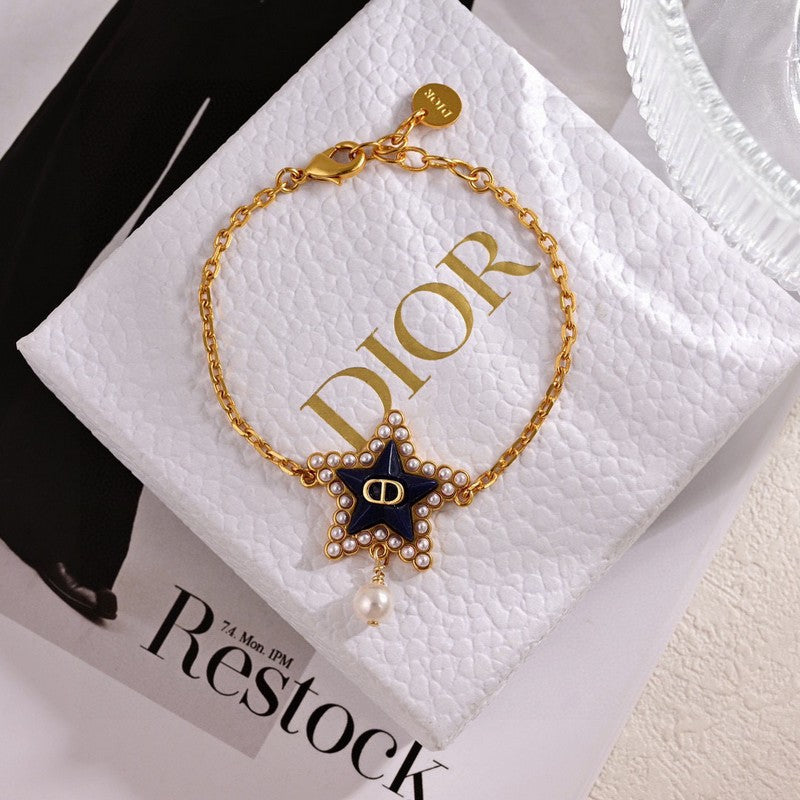 18K Dior Petit Lucky Baroque Bracelet