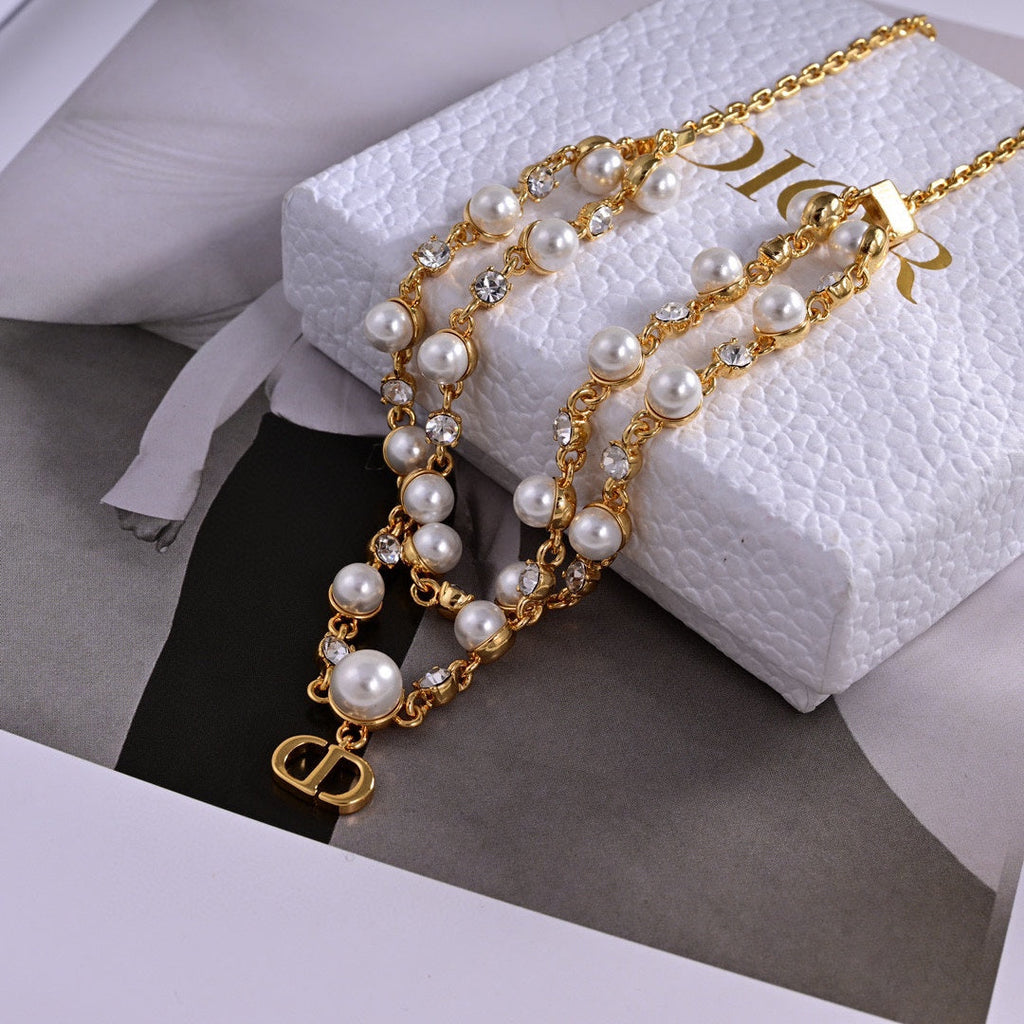 18K Dior Petit Treasure Necklace