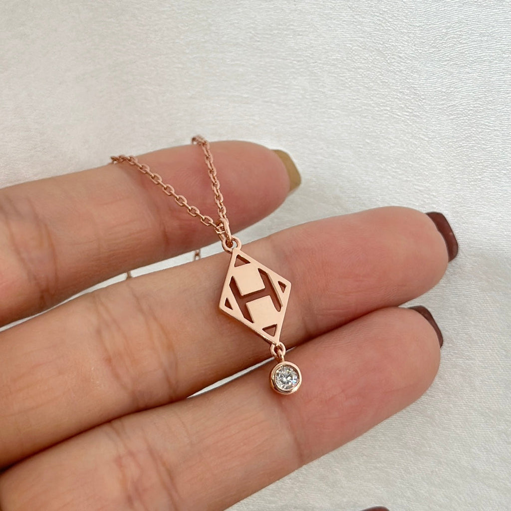 18K Hermes Gambade Pendant Necklace