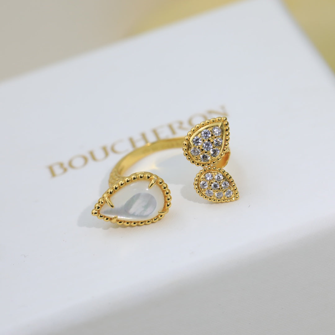 18K Serpent Boh ̈ ̈me Diamonds Ring