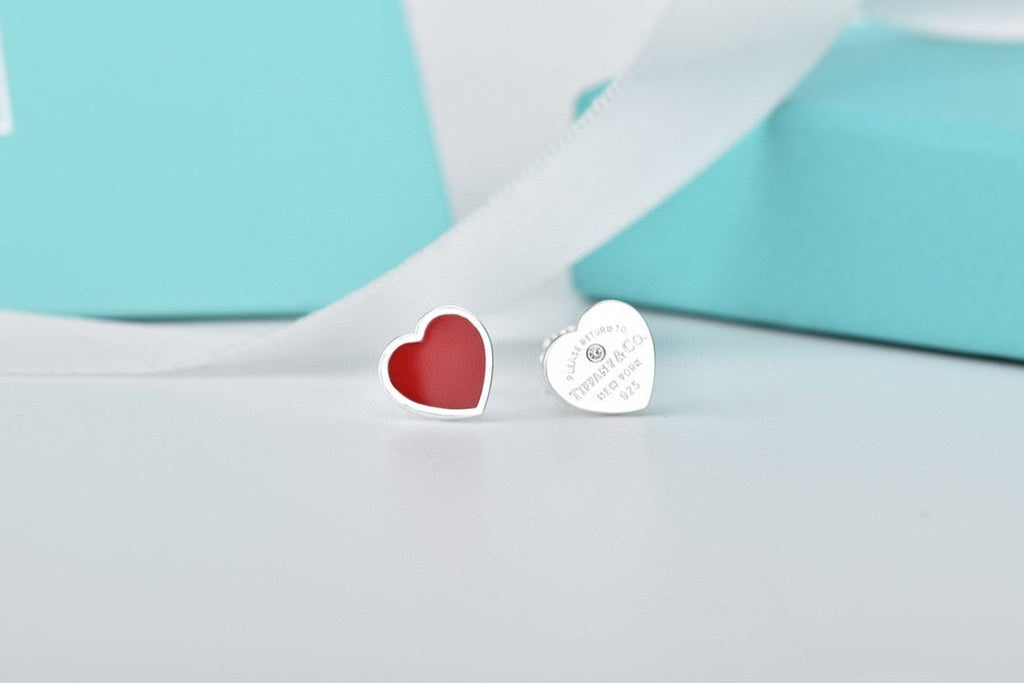 18K Tiffany Return to Heart Earrings