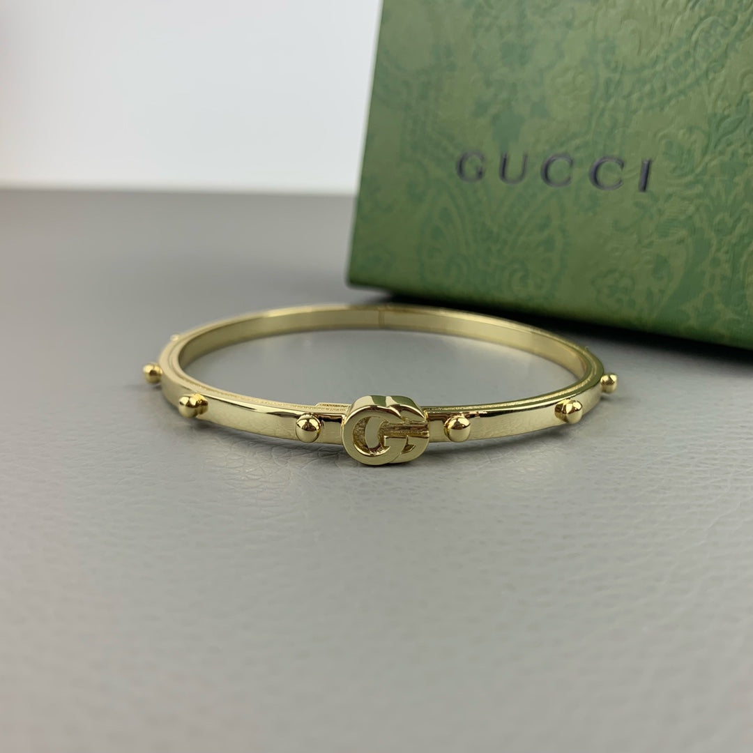 18K Gucci Double Running Gucci Bracelet