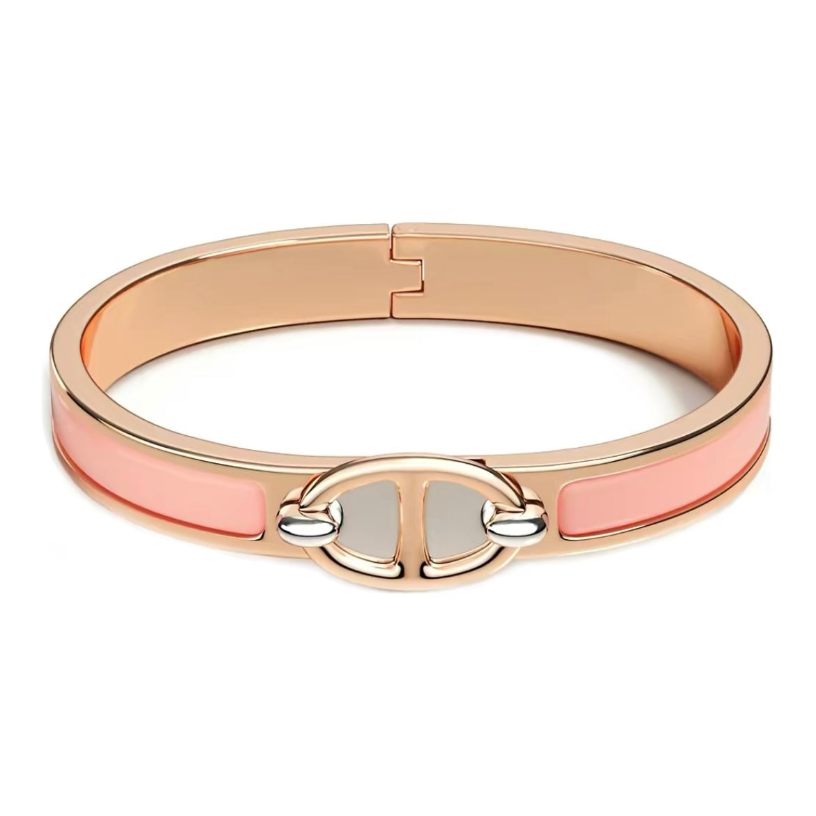 18K Hermes Mini Clic Chaine D'ancre Bracelet