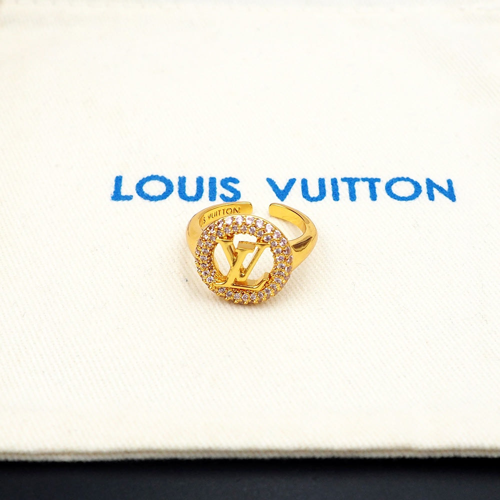 18K Louis Vuitton Louise Tresor Ring