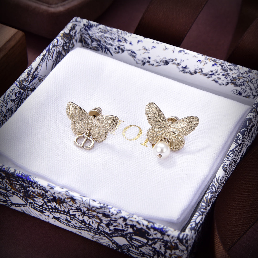 18K Dior M ̈¦tamorphose Earrings