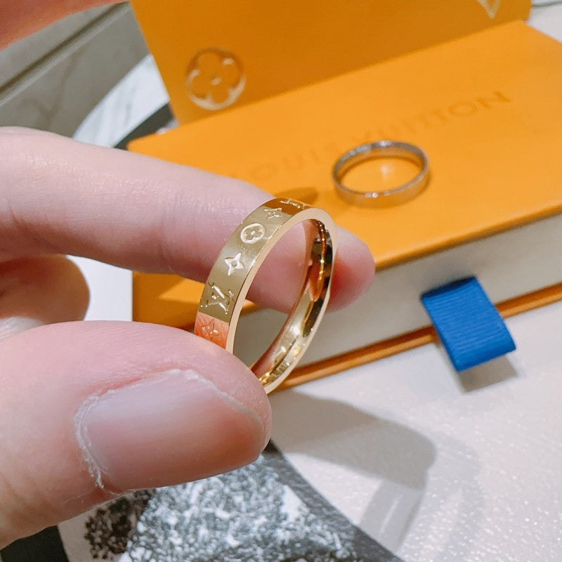 18K Louis Vuitton Instinct Set of Two Gold Ring