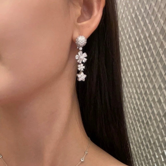 18K Folie Des Pr ̈¦s Earrings