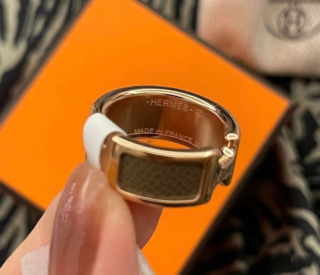 18K Hermes Olympe Ring
