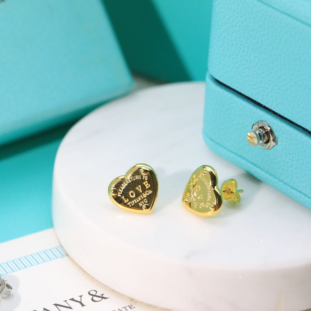18K Tiffany Return to Love Earrings