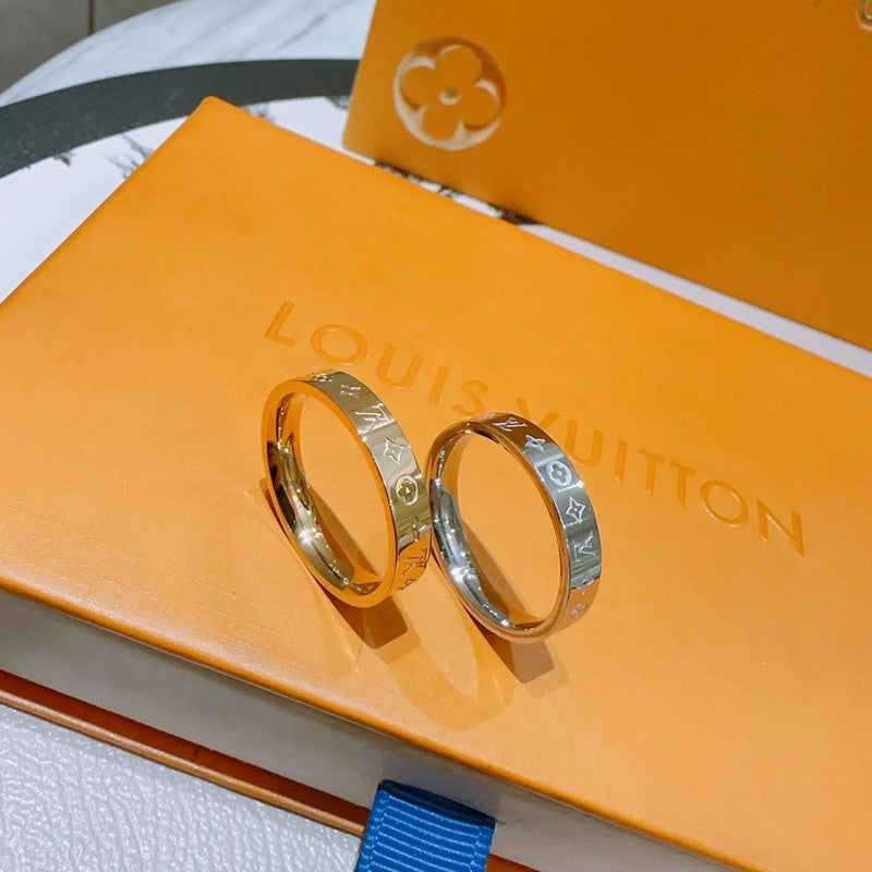 18K Louis Vuitton Instinct Set of Two Gold Ring