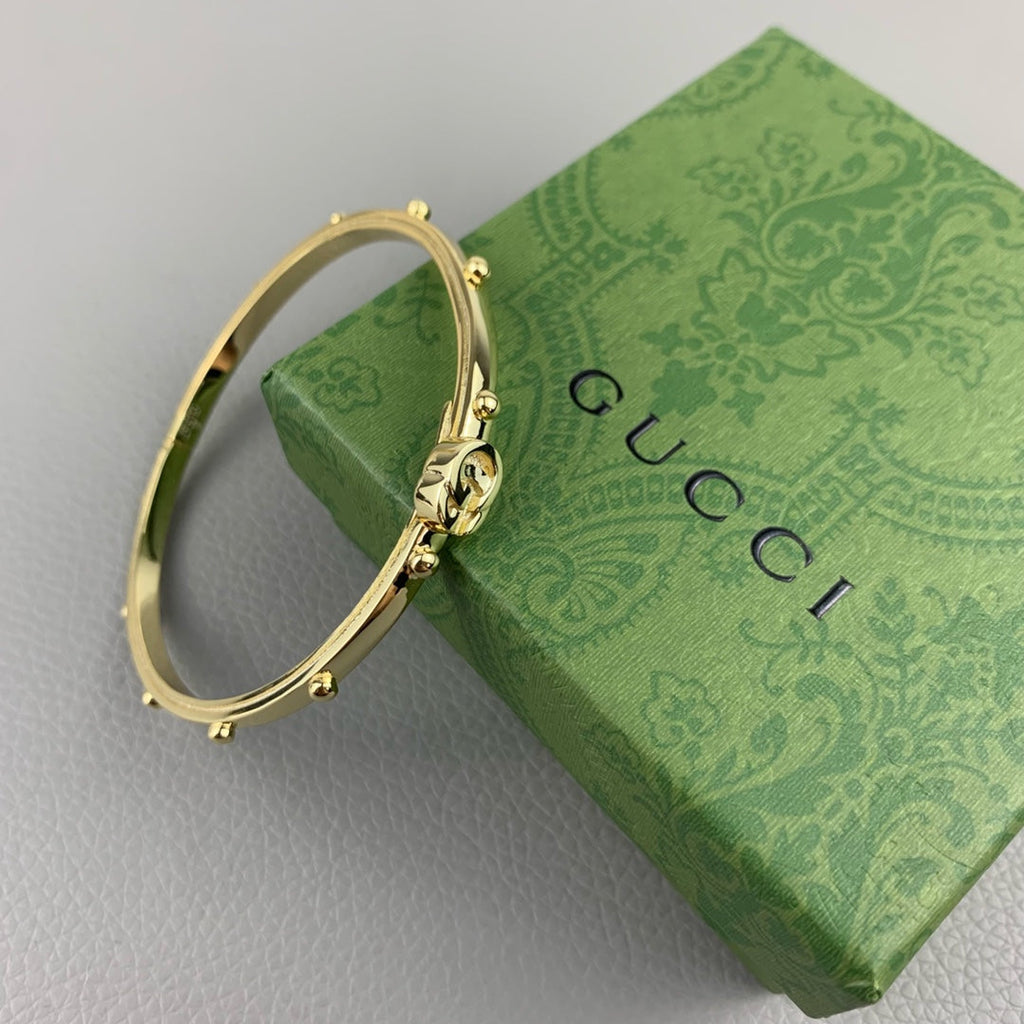 18K Gucci Double Running Gucci Bracelet