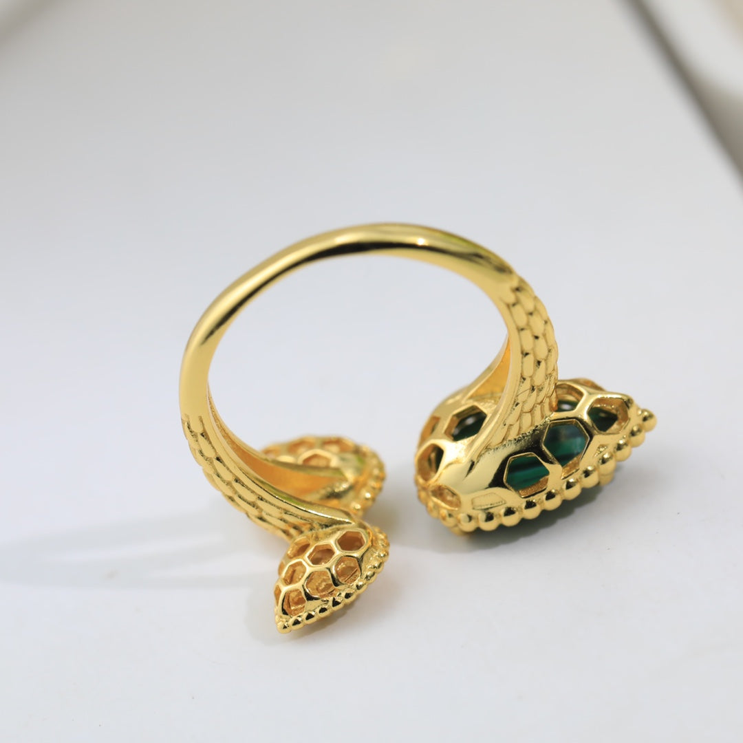 18K Serpent Boh ̈ ̈me Diamonds Ring