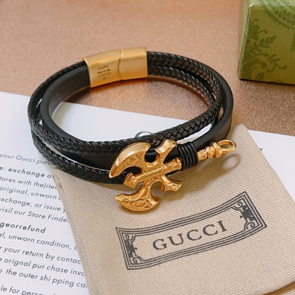 18K Gucci Double Anger Forrest Bracelet
