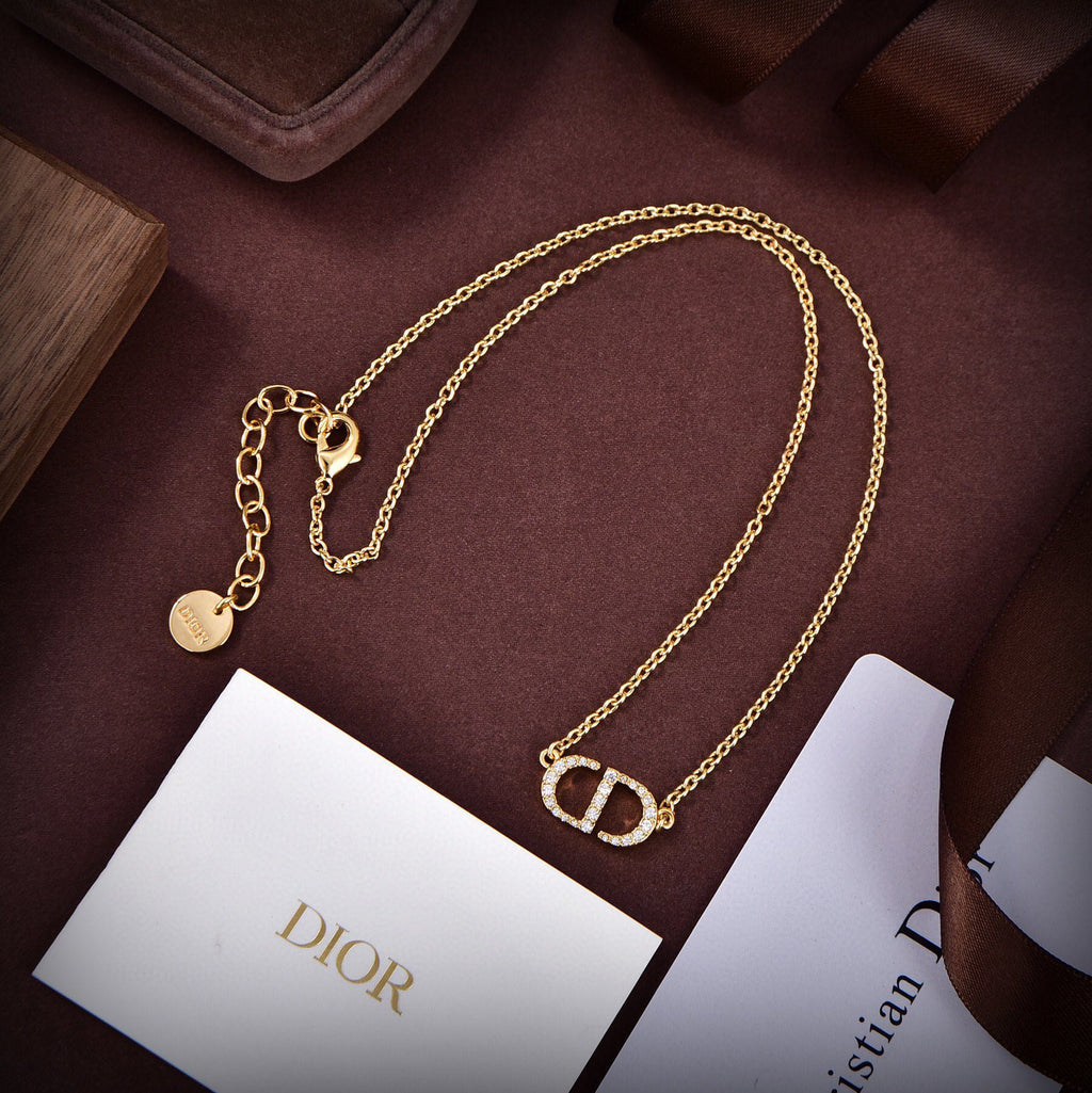 18K Dior Petit Diamonds Necklace