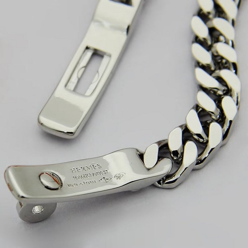 18K Hermes Kelly Chain Bracelet