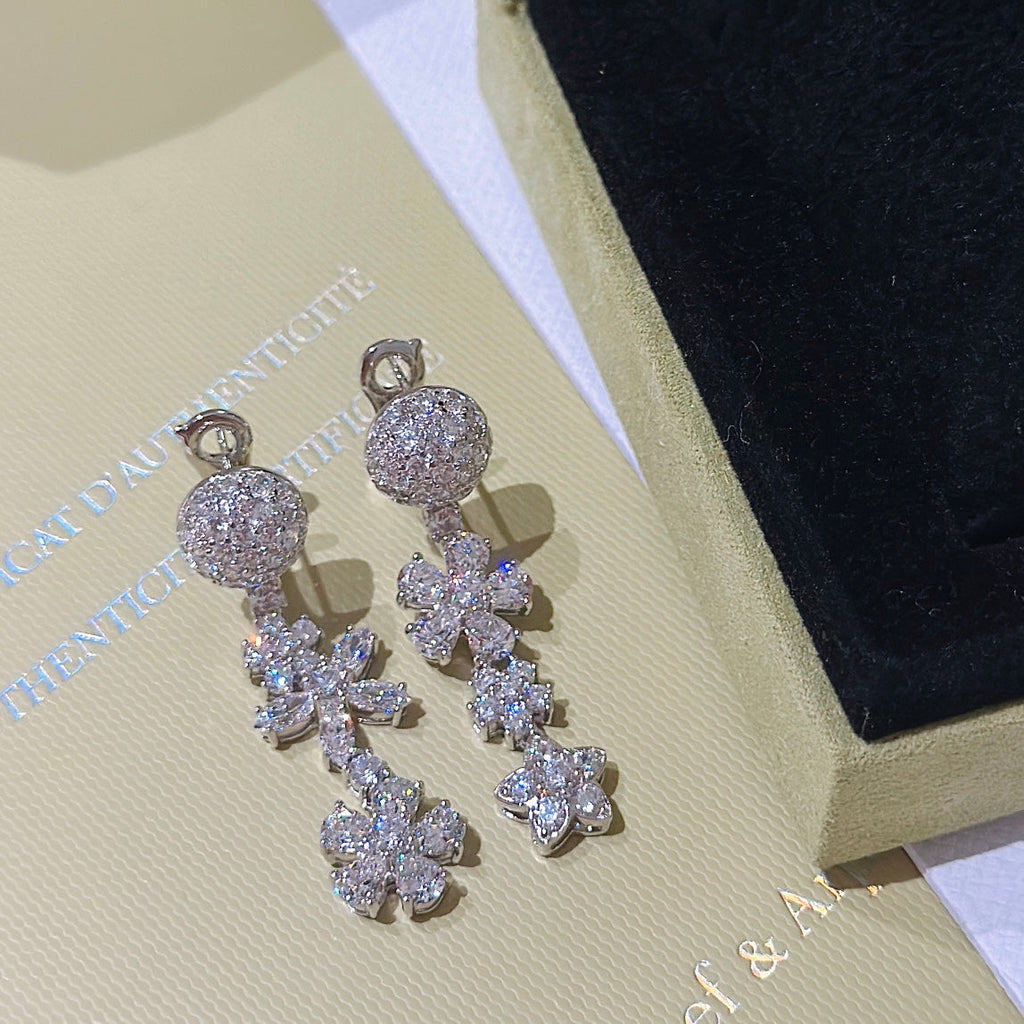 18K Folie Des Pr ̈¦s Earrings