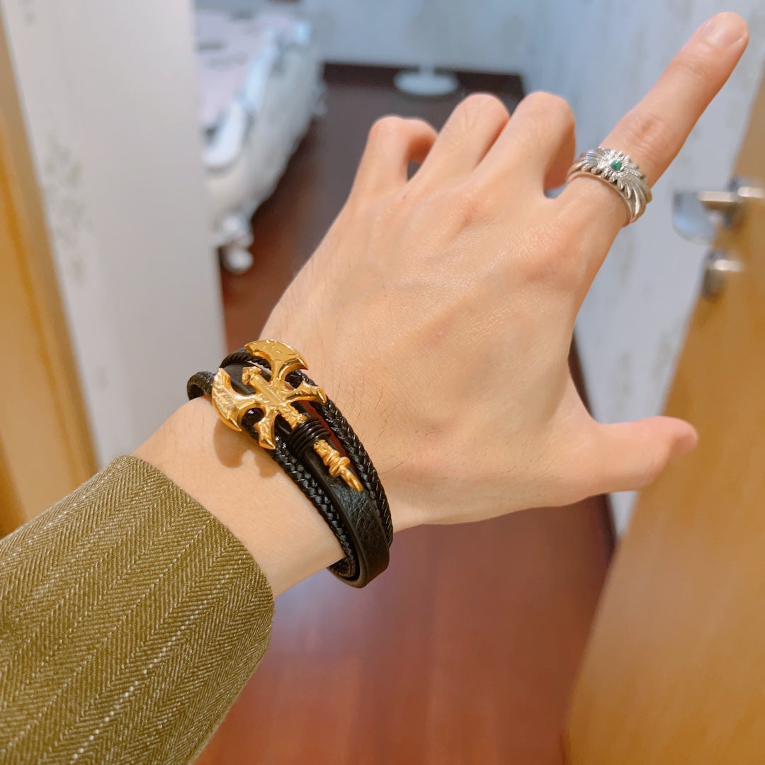 18K Gucci Double Anger Forrest Bracelet