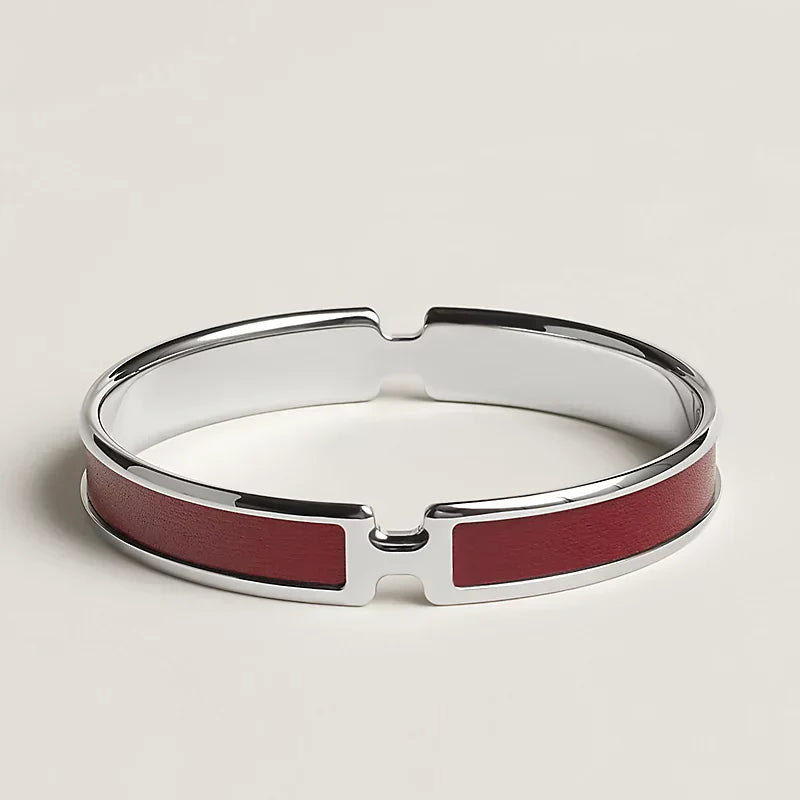 18K Hermes Olympe Rouge Bracelet