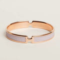 18K Hermes Olympe Light Pink Bracelet