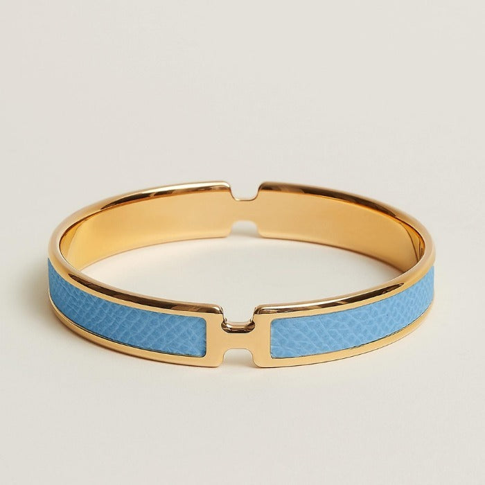 18K Hermes Olympe Blue Bracelet