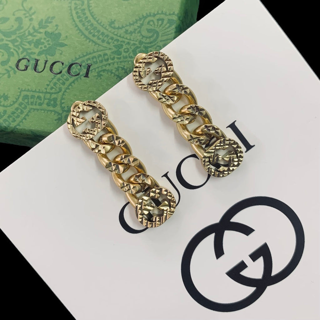 18K Gucci Double Chain Necklace